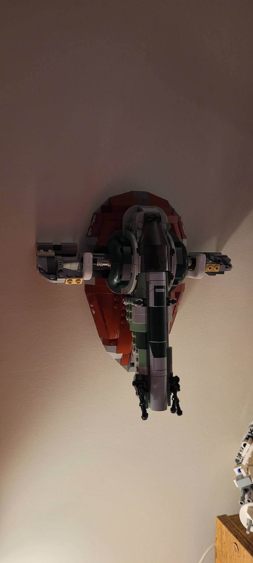 Wandhouder voor LEGO Slave 1 (set 75312)