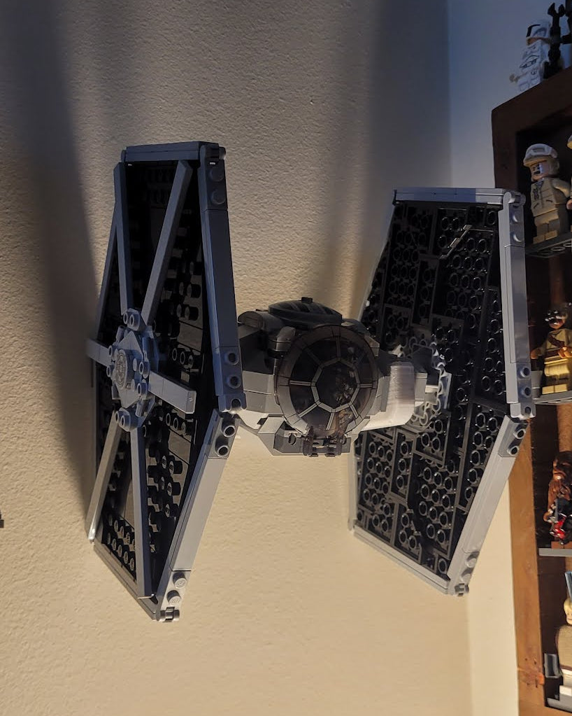 Wandhouder voor LEGO Star Wars TIE Fighter (75300, 7146, 7263)