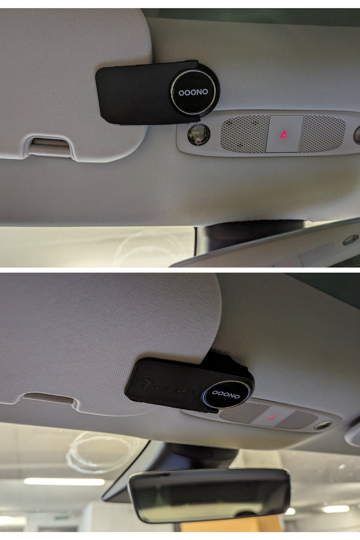 Zonneklepclip voor de OOONO CO-Driver – geen tape nodig