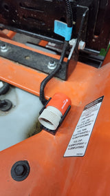 Husqvarna-opbergclips voor spoeladapter van maaidek