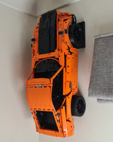 Wandbeugel voor LEGO-auto op schaal 1:8, set van 2