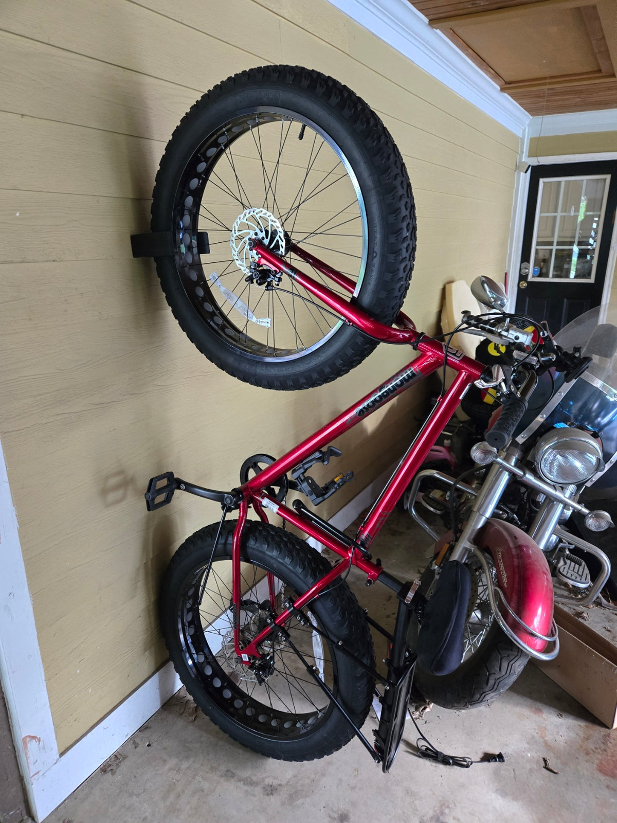 Wandbeugel voor fiets 112 mm