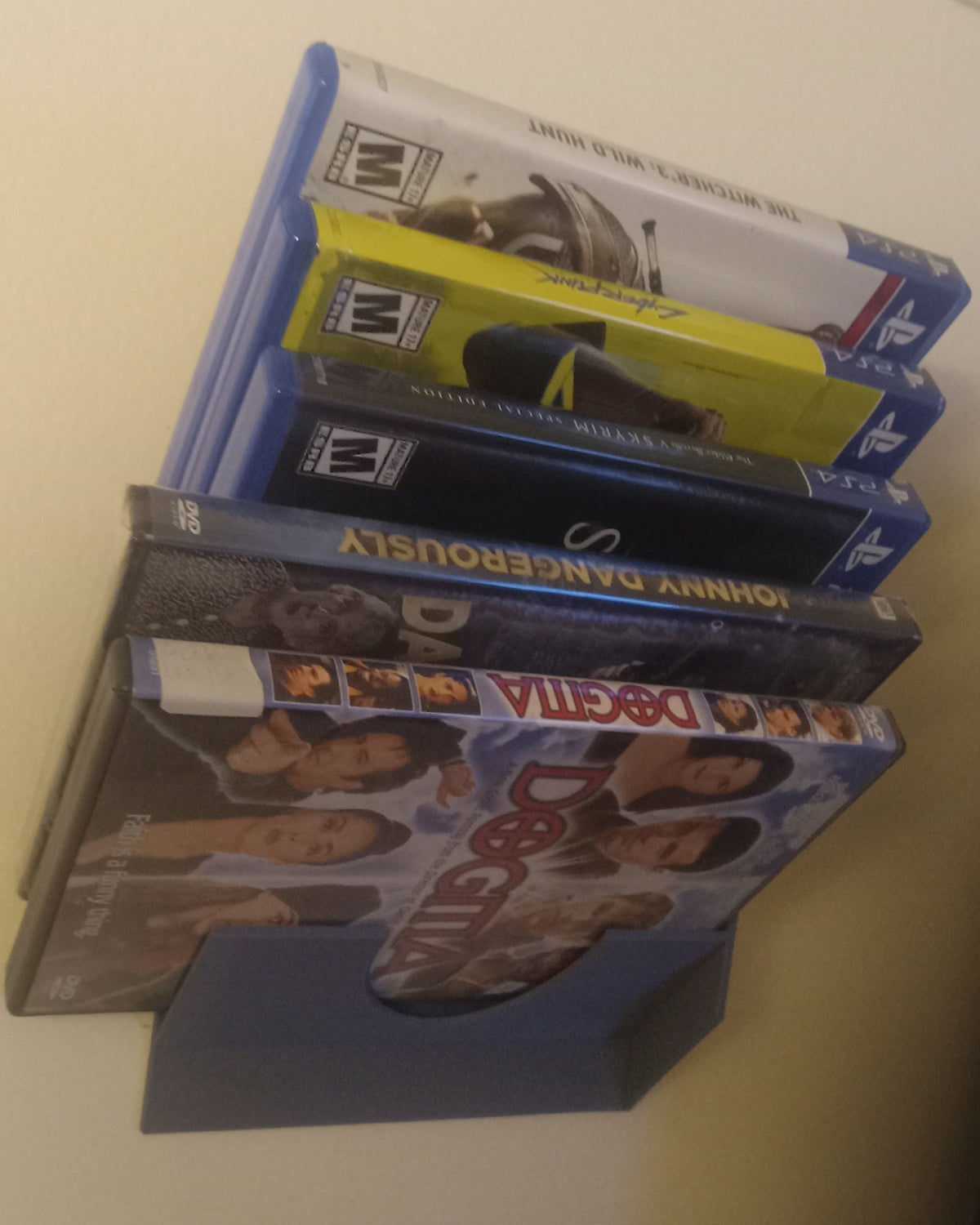 Modulair wandrek voor dvd's, games en Blu-ray