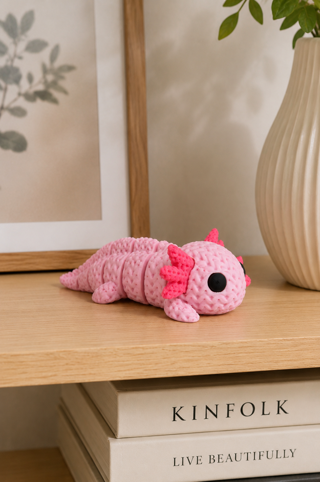 Figuurtje axolotl – leuke decoratie voor de plank