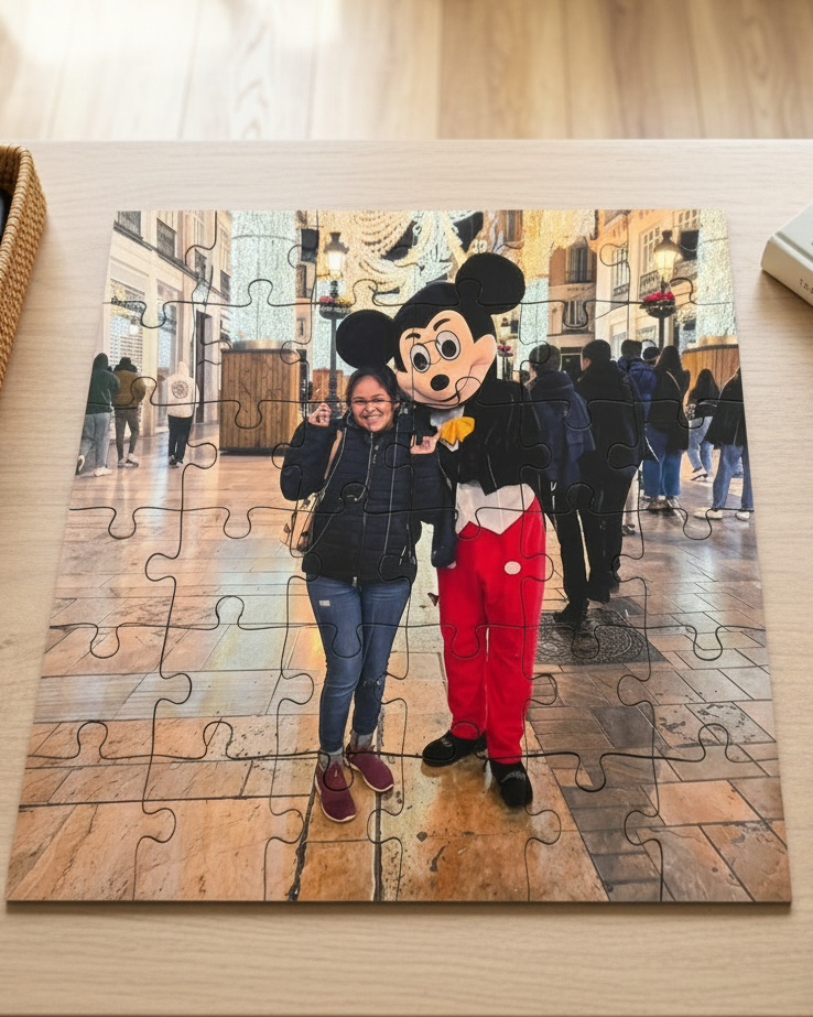 Fotopuzzel van hout – gepersonaliseerd