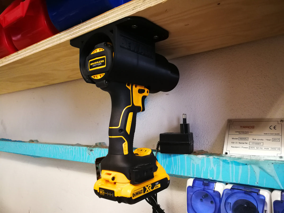 Boormachinehouder voor montage onder de plank voor DeWALT DCD791 en Makita