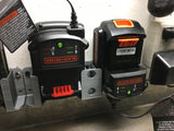 Batterijhouder voor Black & Decker / DeWalt 20V – enkel of dubbel