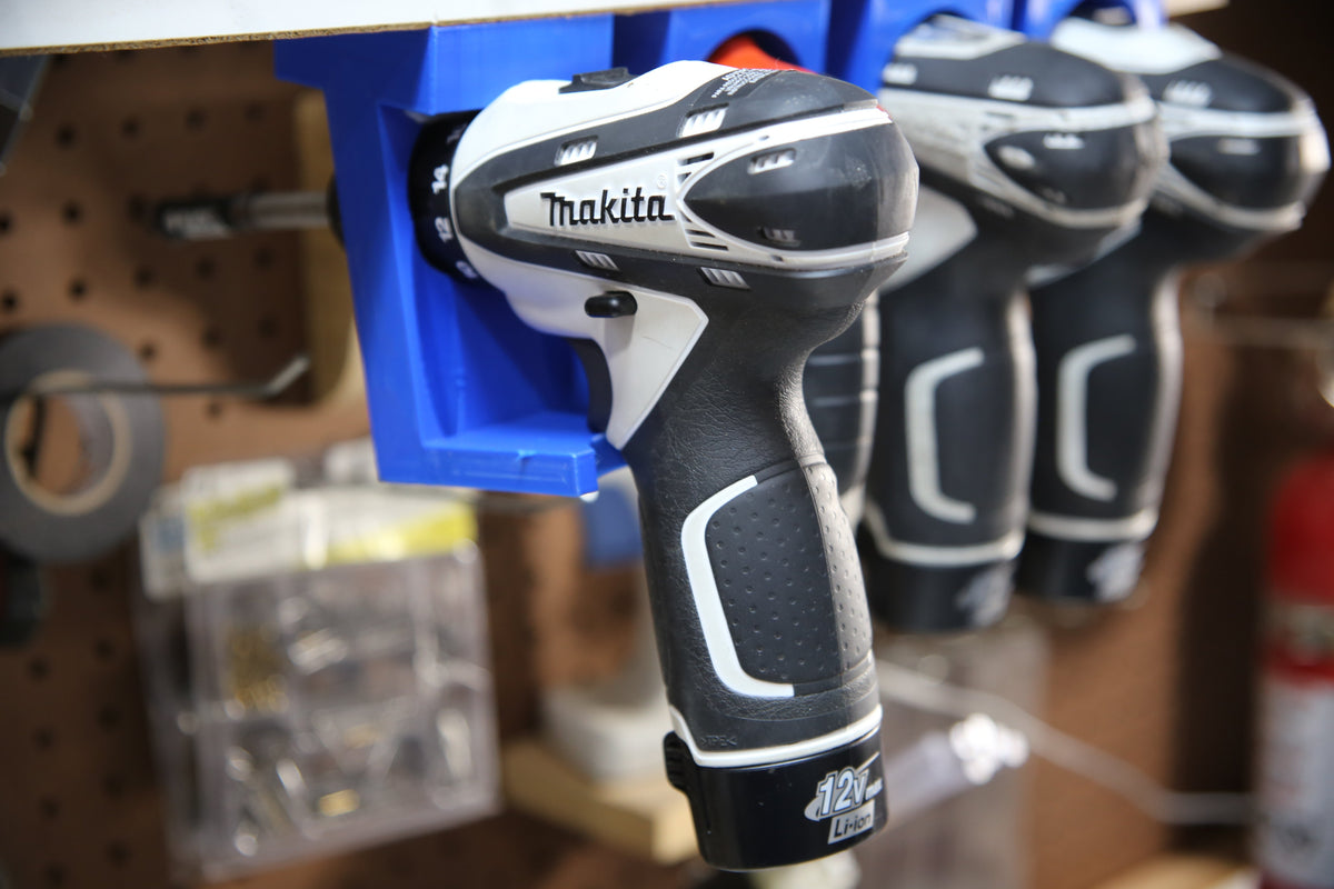 Houder voor Makita 12 V-boormachine voor wand en plank