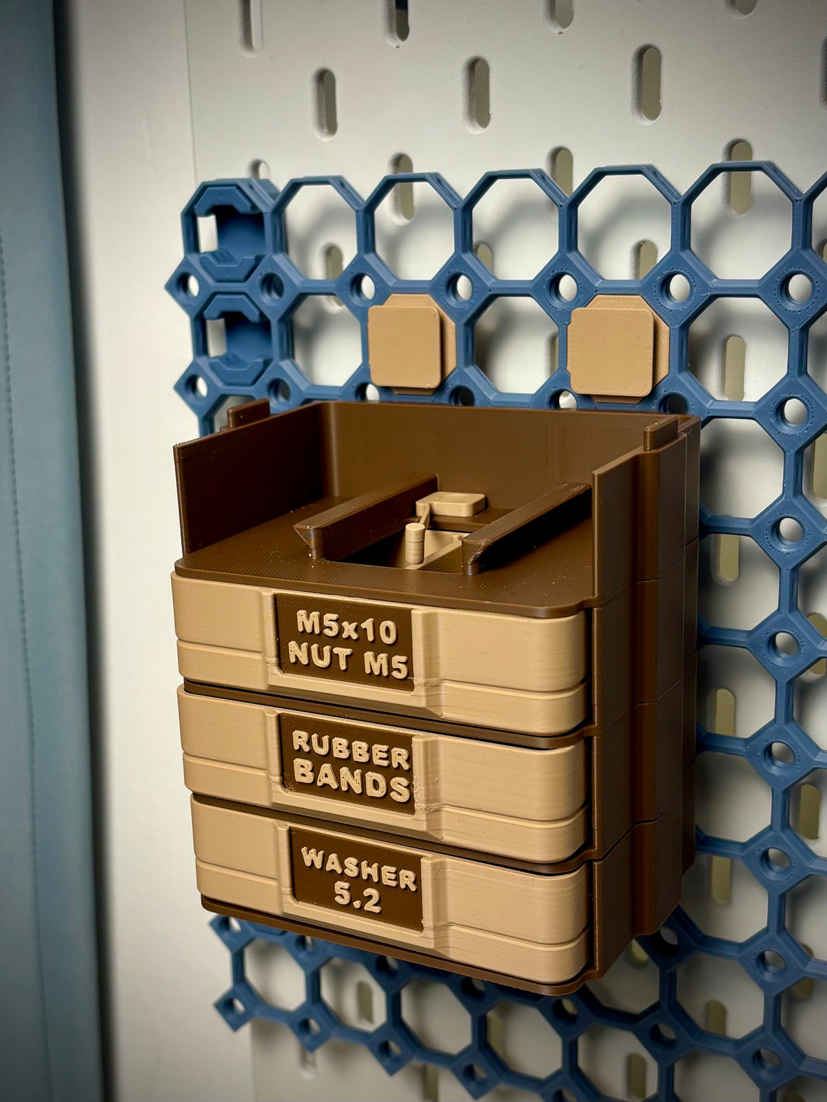 Modulaire push-push-ladeorganizer, compatibel met Multiboard