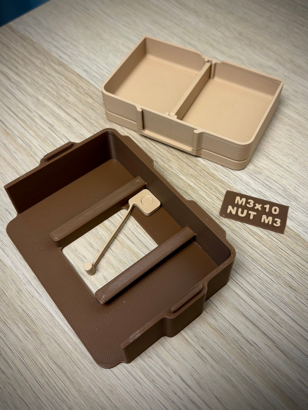 Modulaire push-push-ladeorganizer, compatibel met Multiboard