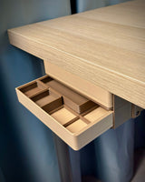 Modulaire lade voor onder het bureau met pushsluiting, Gridfinity 4×2