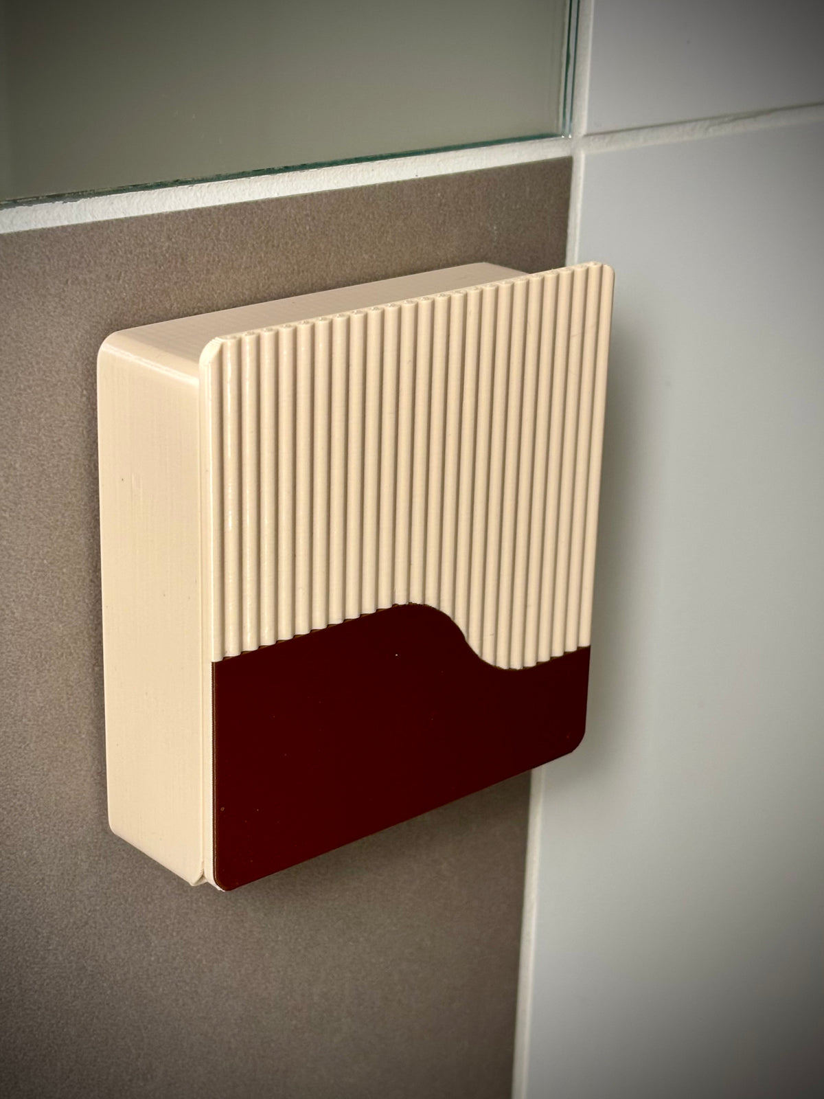 Kantelbox voor de badkamer – houder voor wattenstaafjes en wattenschijfjes