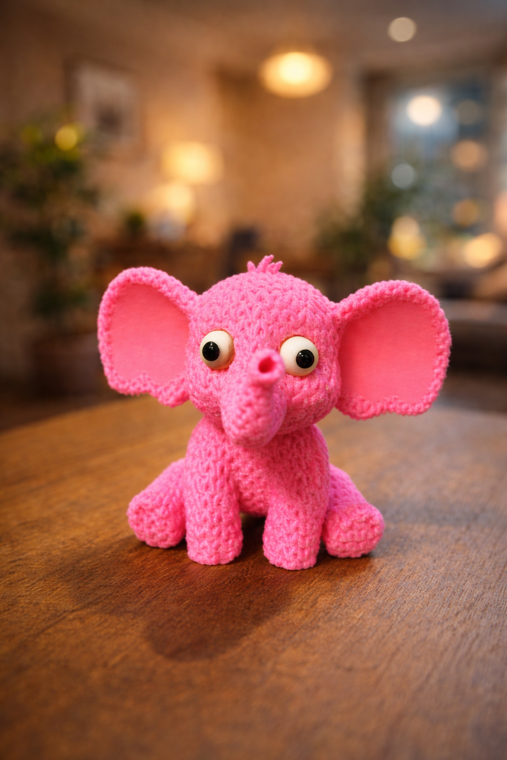 Schattig olifantenfiguurtje, 7,5 cm