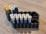 Batterij-organizer voor AA, AAA, C en D