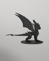 De draak Cynder uit The Legend of Spyro – statisch beeld