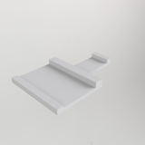 Kabelhouder voor de hoofdlamp op een mijnwerkershelm