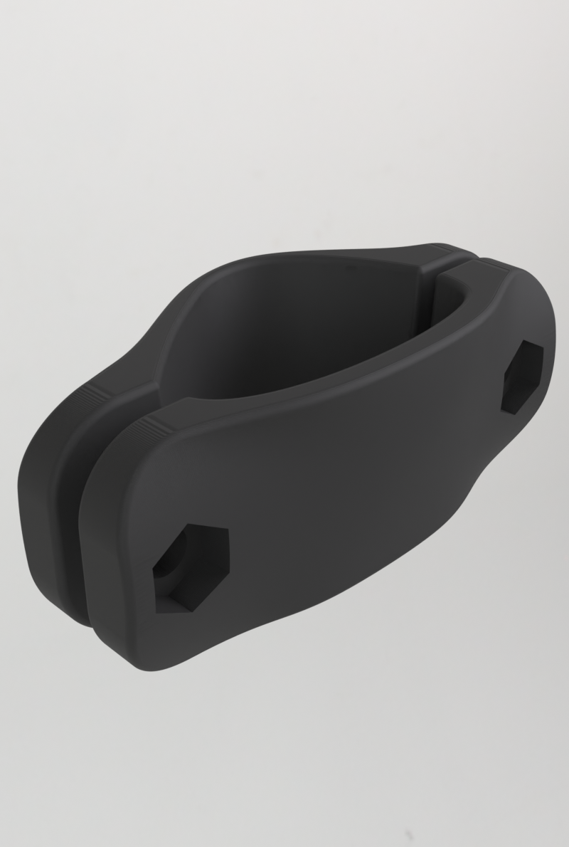 Houder voor spatbordklem op 29er-mtb-carbonvork