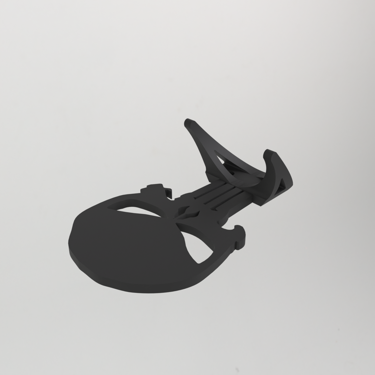 Punisher-wandhouder voor skateboard