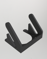 Horizontale wandhouder voor longboard en skateboard
