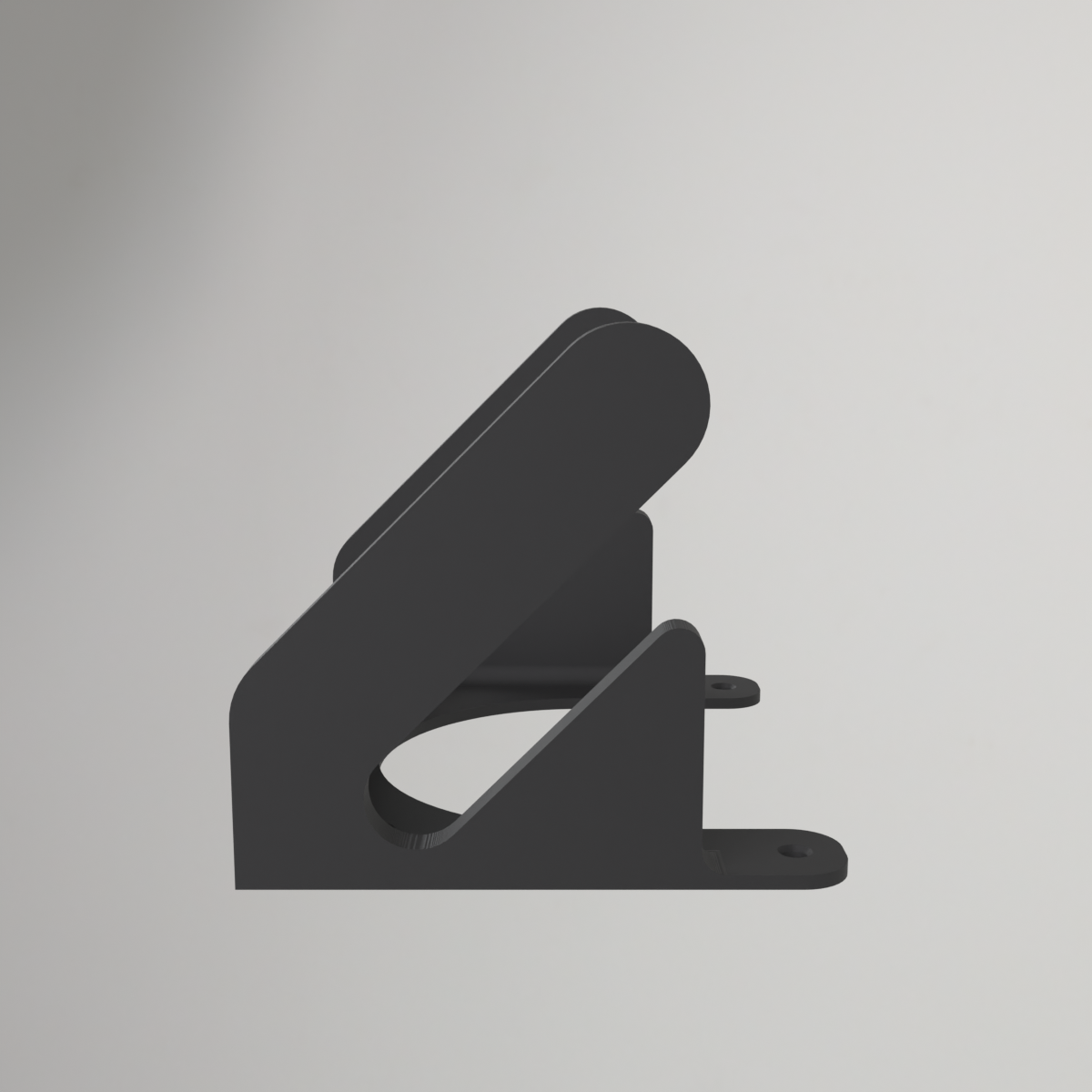 Horizontale wandhouder voor longboard en skateboard