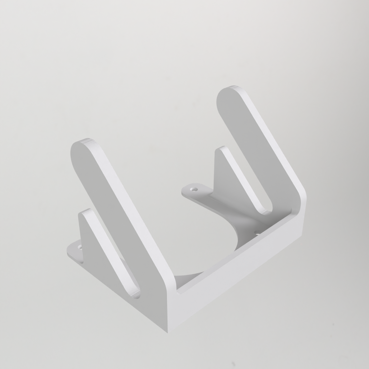 Horizontale wandhouder voor longboard en skateboard