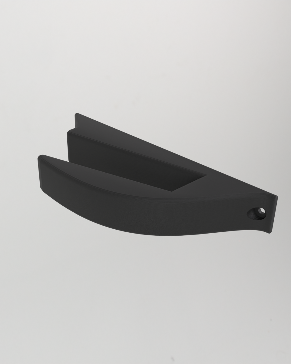 Horizontale wandhouder voor skateboard