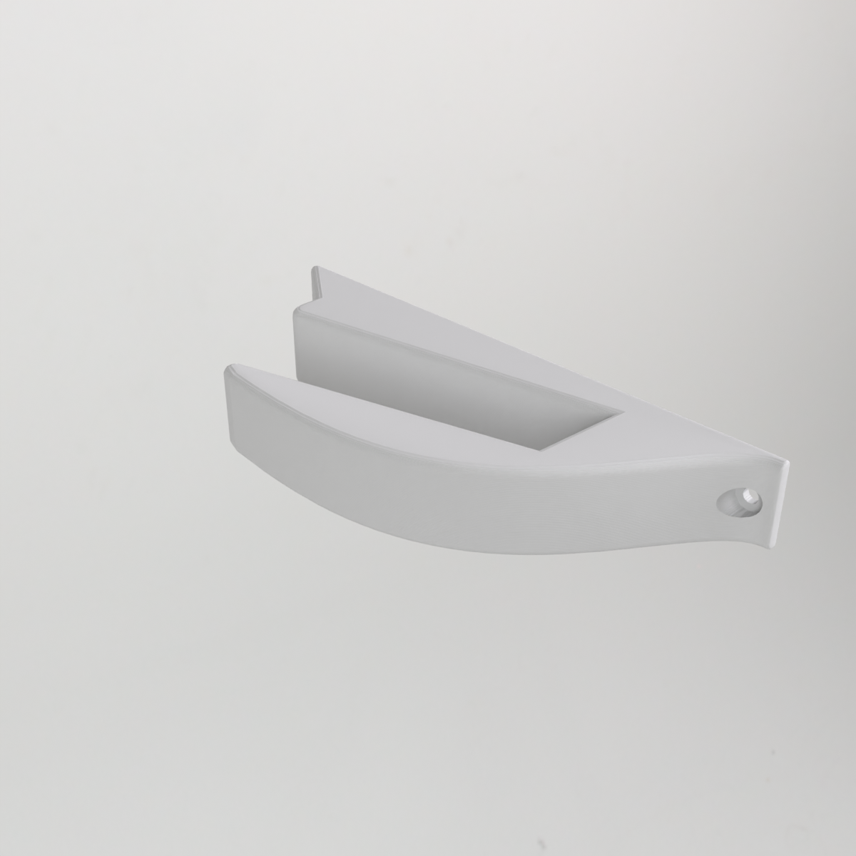 Horizontale wandhouder voor skateboard