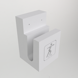 Horizontale wandhouder voor skateboard