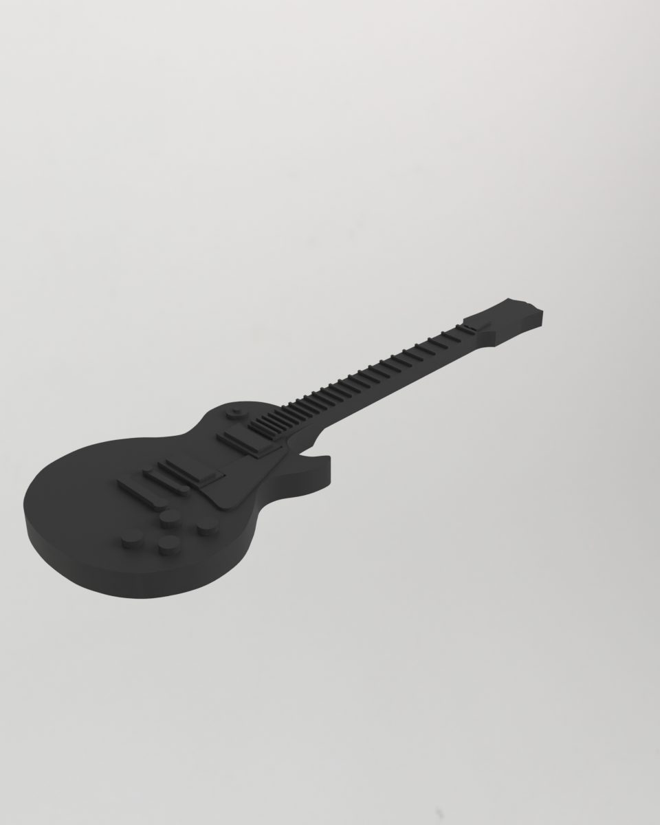 Minigitaar voor de gitaarstandaard – Gibson Les Paul