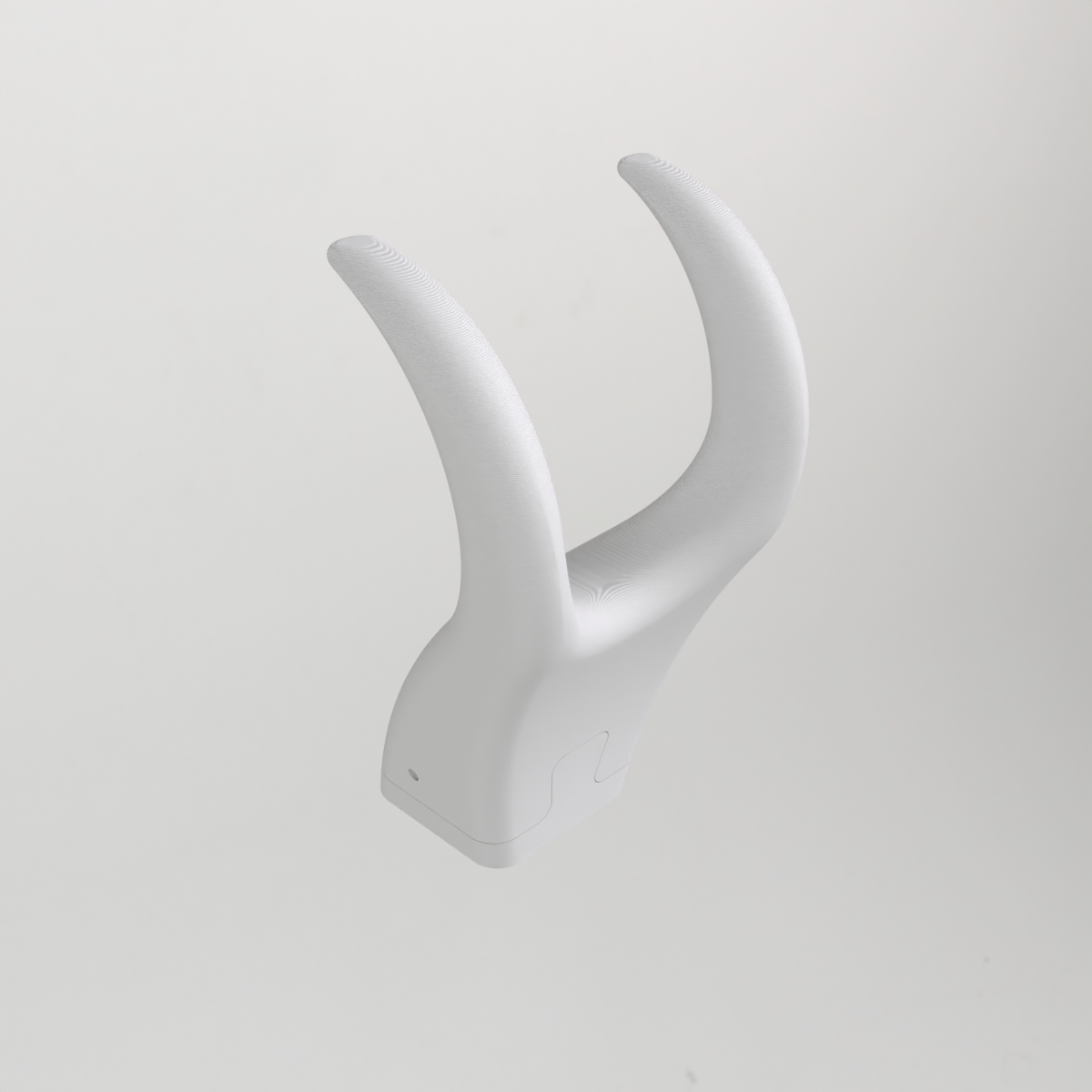 Minimalistische wandhouder voor ukelele – tweedelig ontwerp