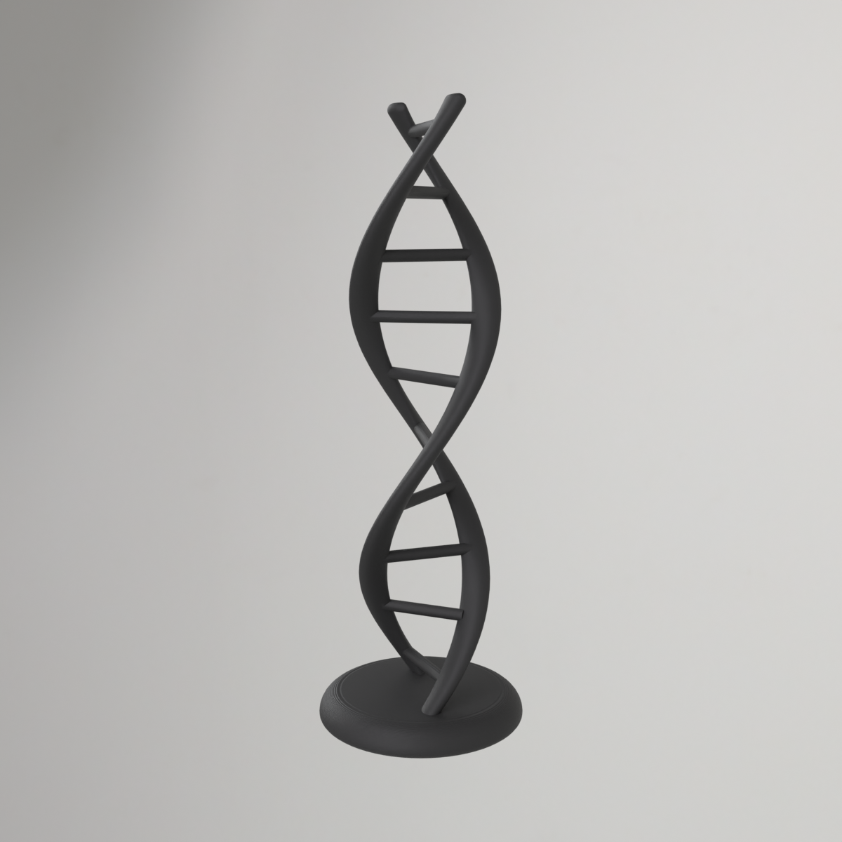 Dubbele helix DNA-model – zonder support te printen