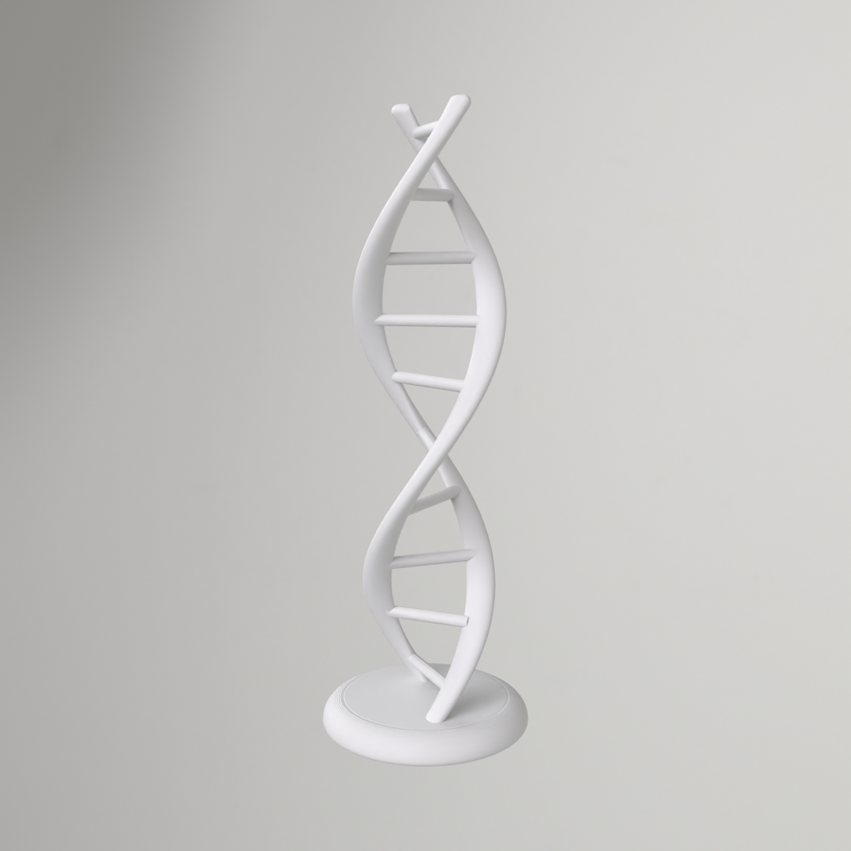 Dubbele helix DNA-model – zonder support te printen