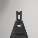 Compacte standaard voor blokfluit voor op tafel