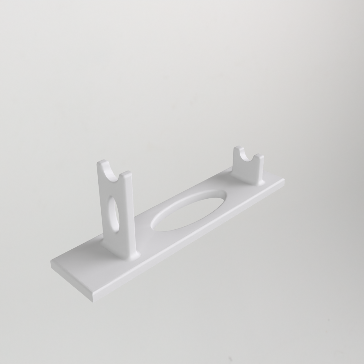 Compacte standaard voor blokfluit voor op tafel