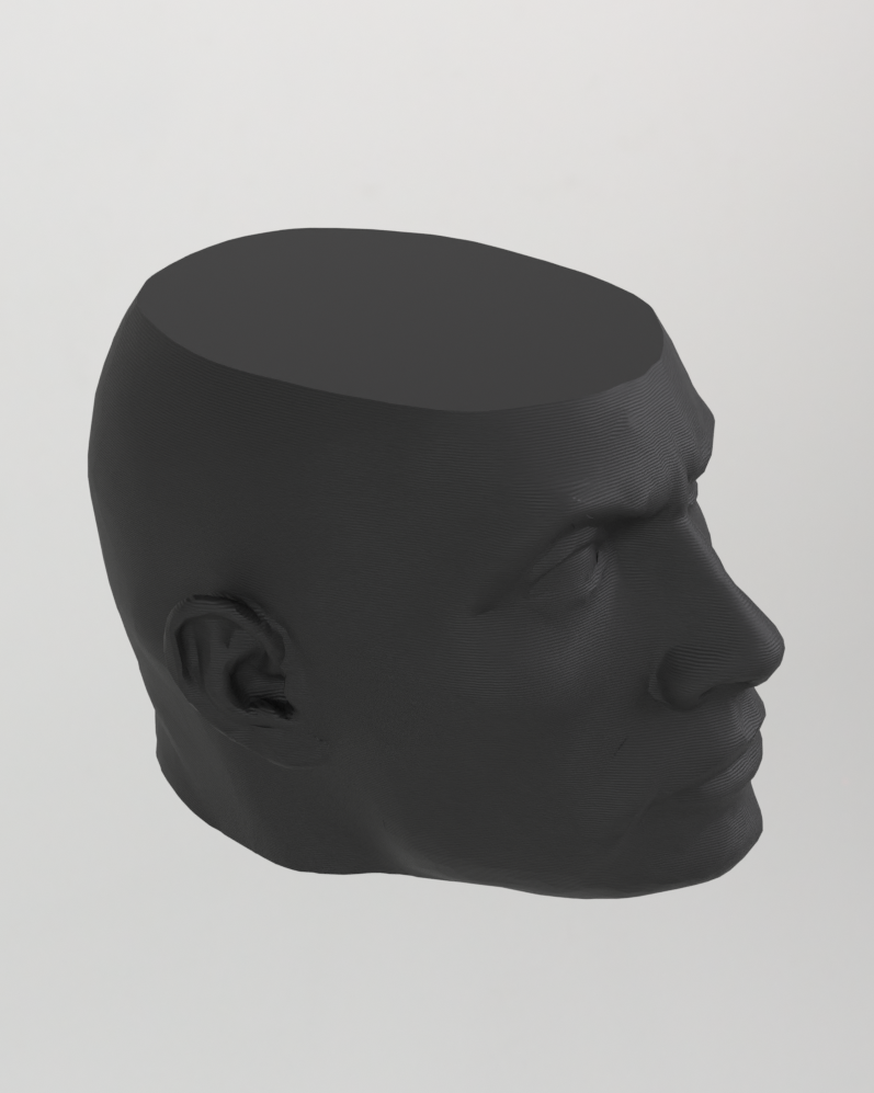 The Rock-vaas – Dwayne Johnson geprint in vaasmodus