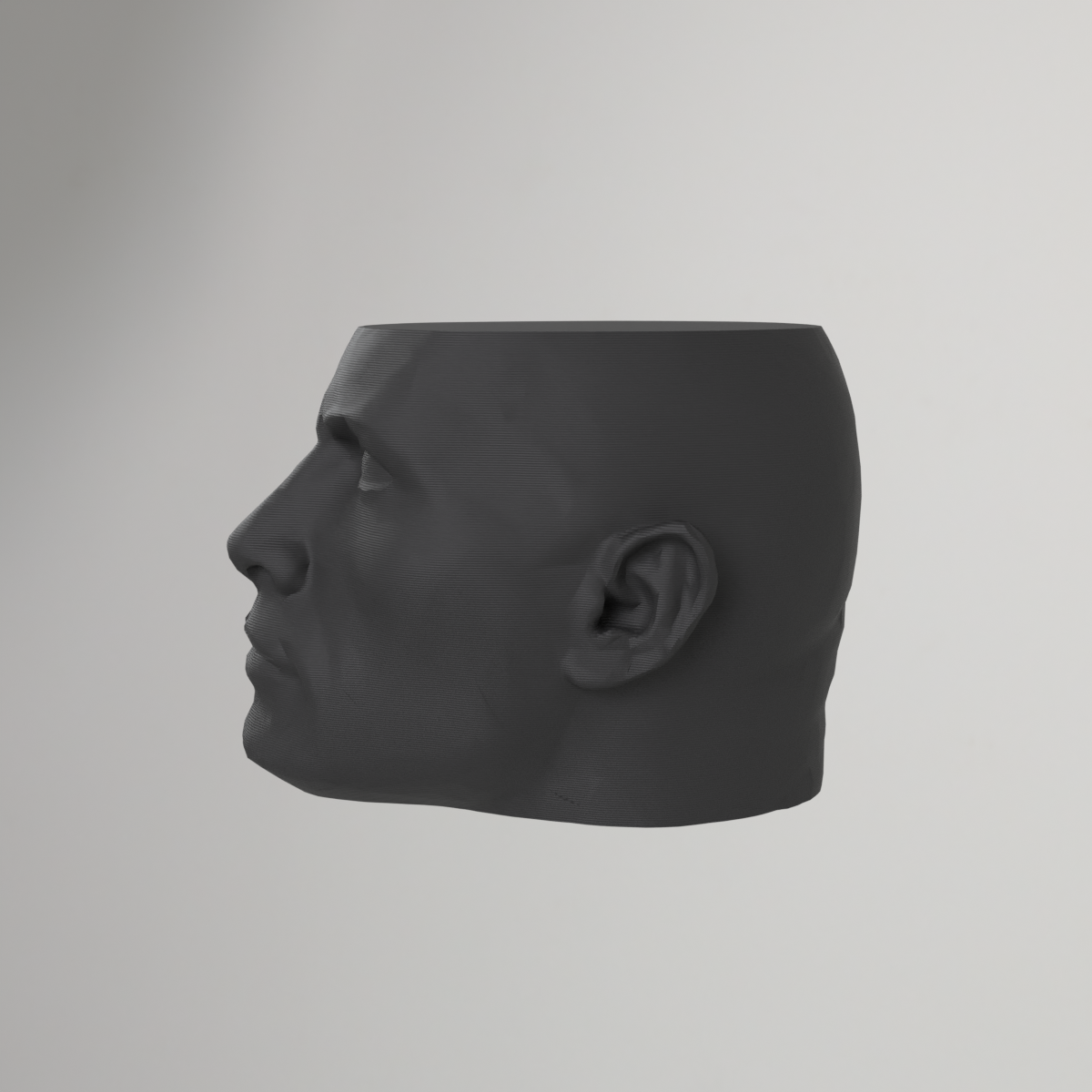 The Rock-vaas – Dwayne Johnson geprint in vaasmodus