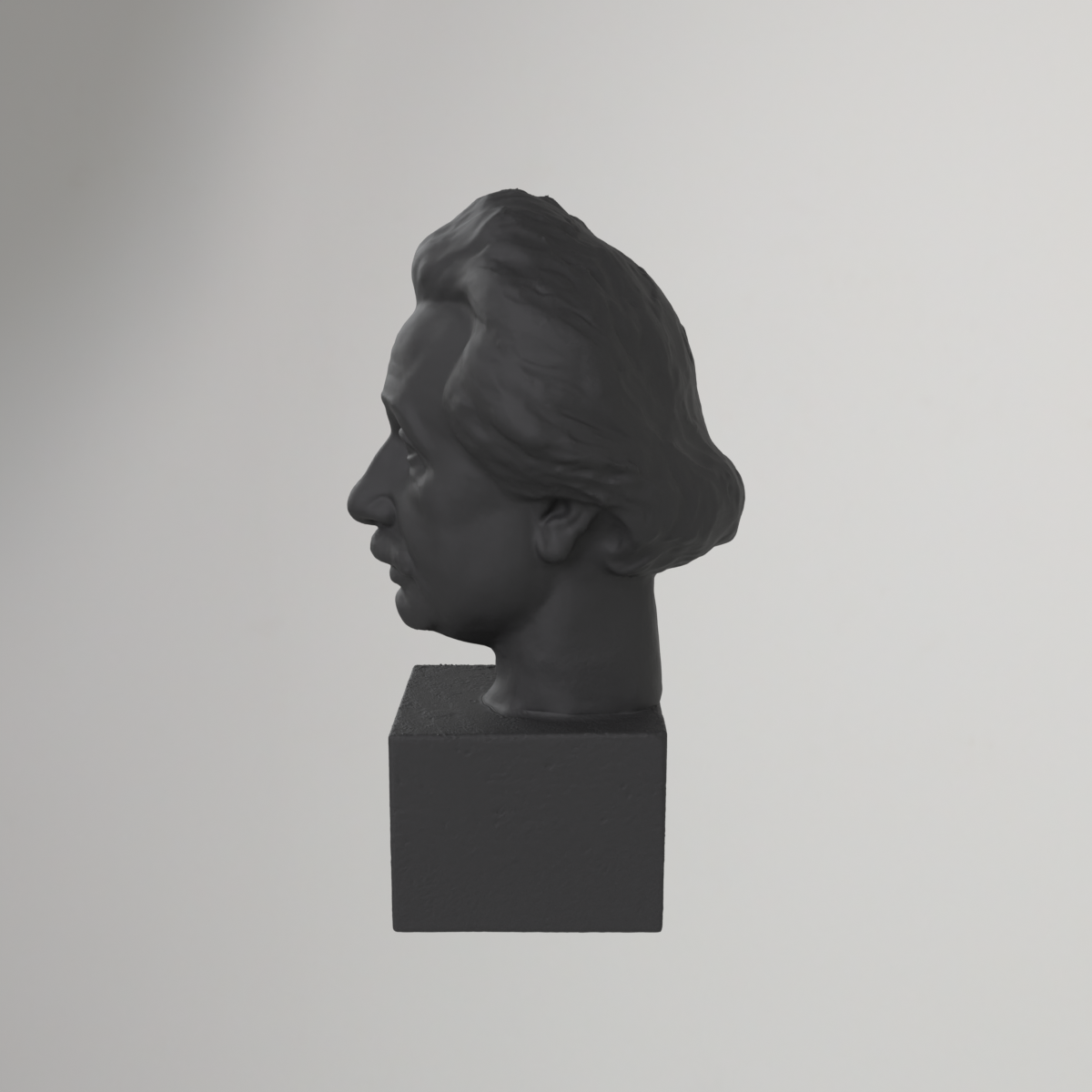Buste van Albert Einstein op basis van een 3D-scan – 34 cm