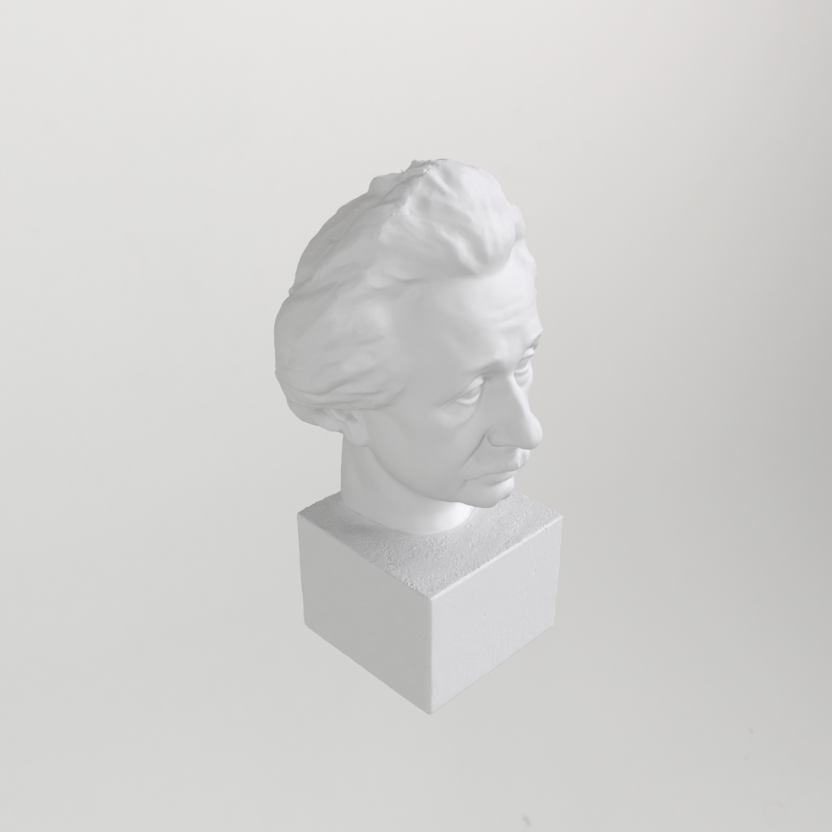 Buste van Albert Einstein op basis van een 3D-scan – 34 cm