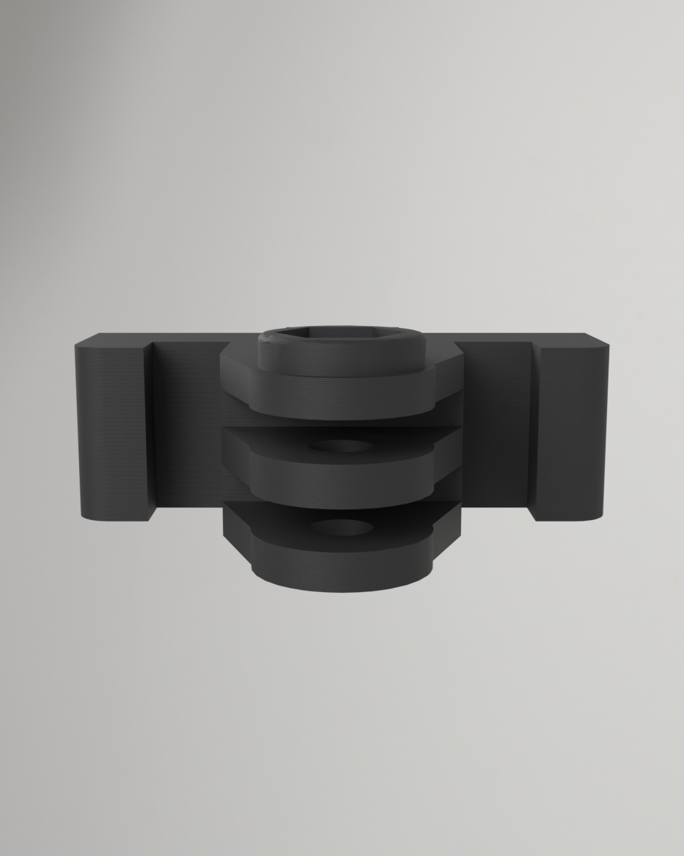 GoPro-houder voor skistok – bevestigen met tiewraps