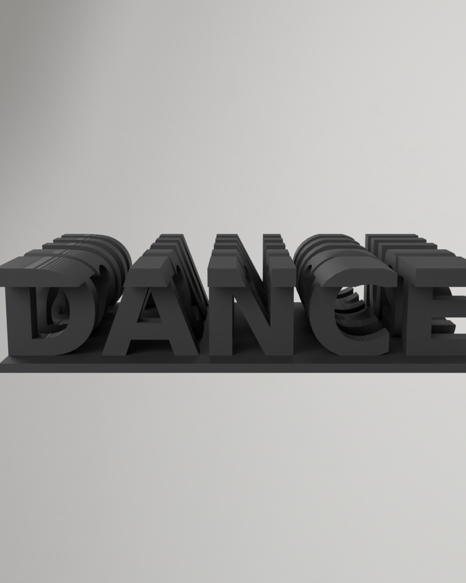 Just Dance – 3D-figuur op maat