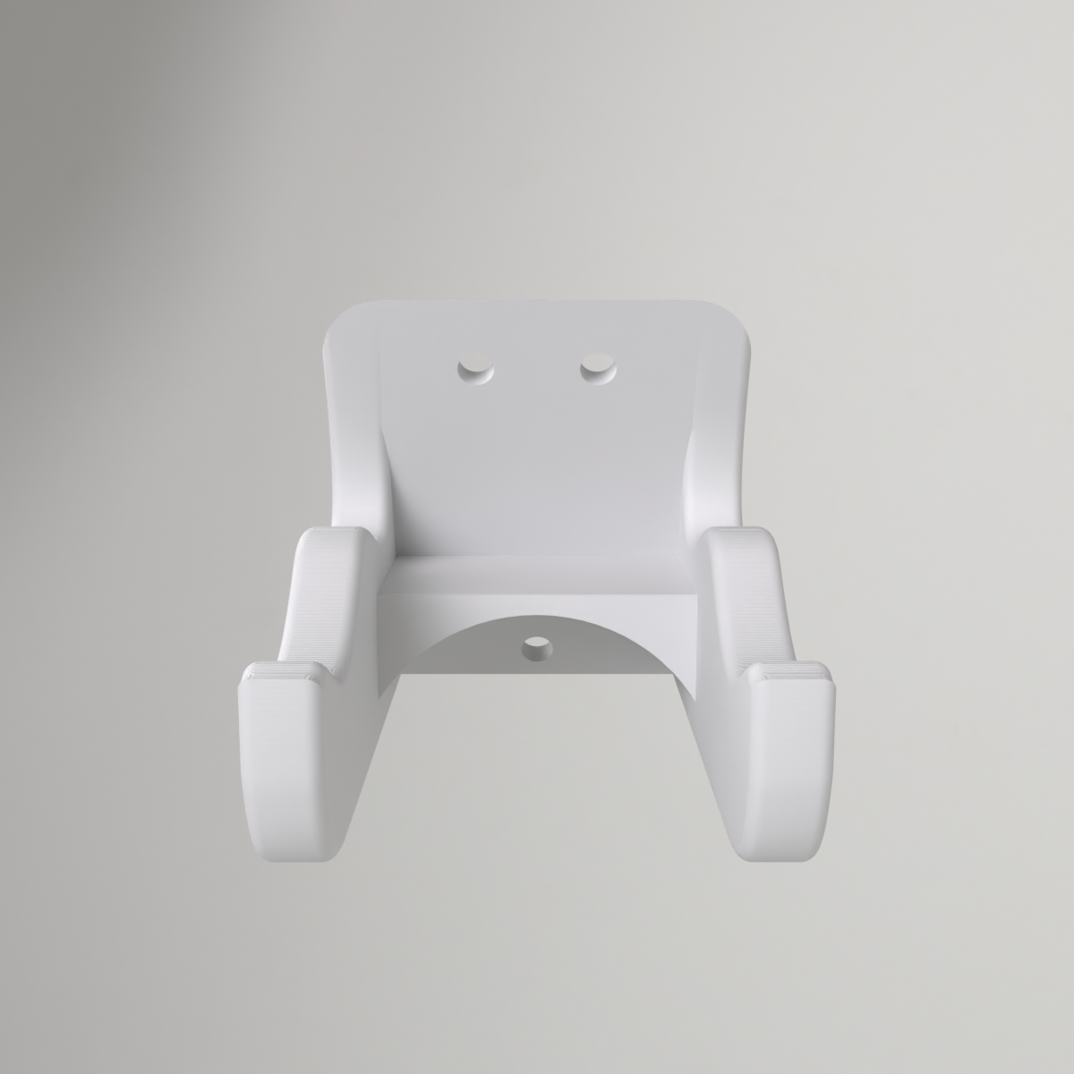 Gitaarophanging voor aan de wand – horizontaal geprint
