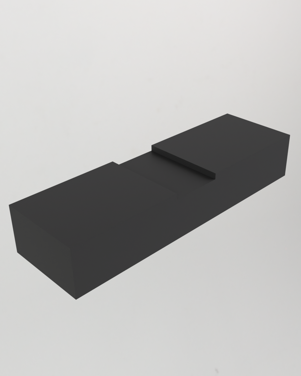 Eekhoornvoederplank in de vorm van een picknicktafel – voor montage op een schutting