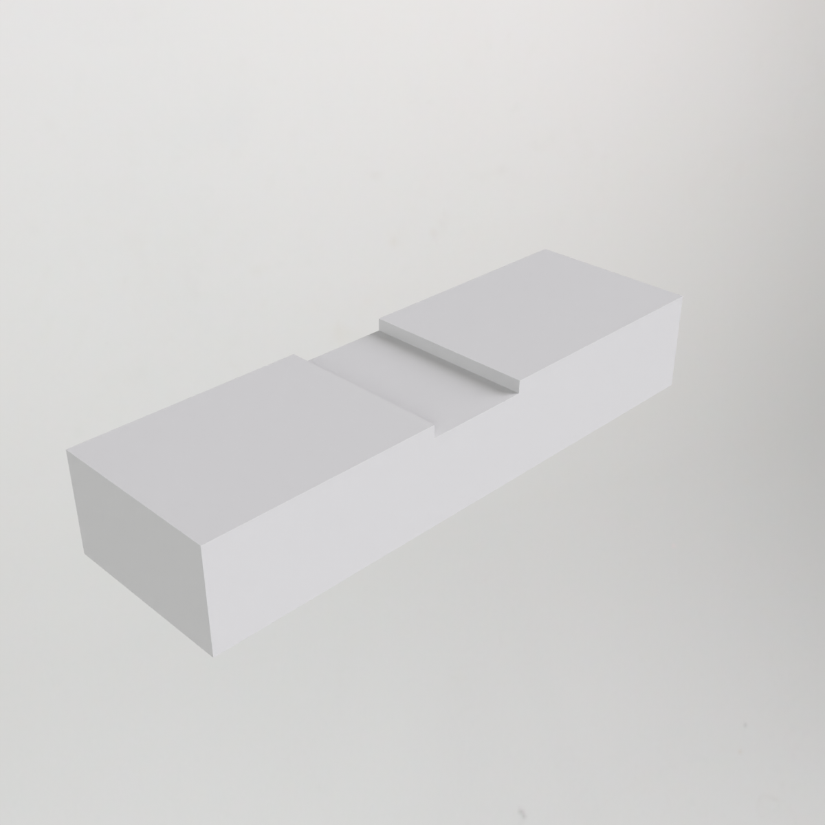 Eekhoornvoederplank in de vorm van een picknicktafel – voor montage op een schutting