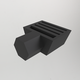 Plectrumhouder voor honeycomb-opbergwand