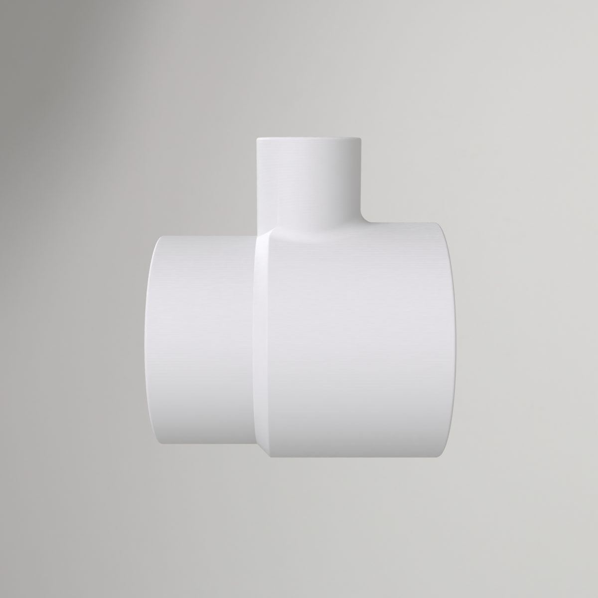 Regenwateraftakking 80 mm – T-stuk dat de ton automatisch vult