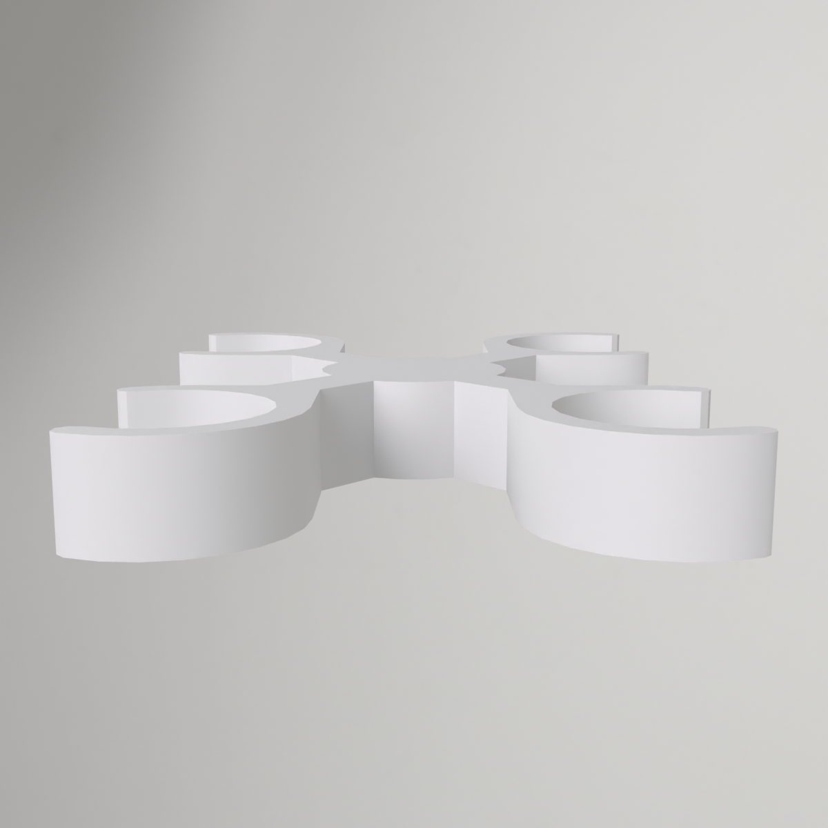 Wandhouder om Thule fietsdragers op te bergen