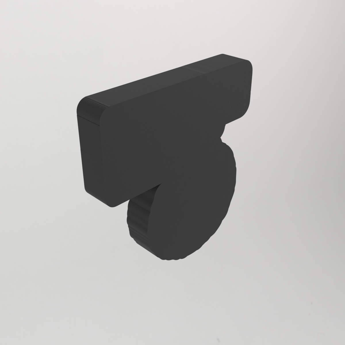 Bob Ross-logo als 3D-print