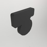 Bob Ross-logo als 3D-print