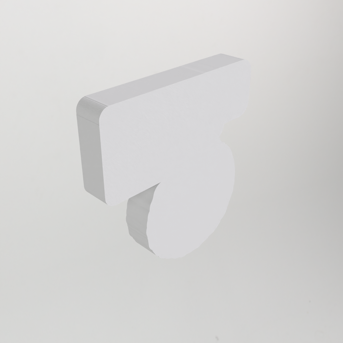 Bob Ross-logo als 3D-print