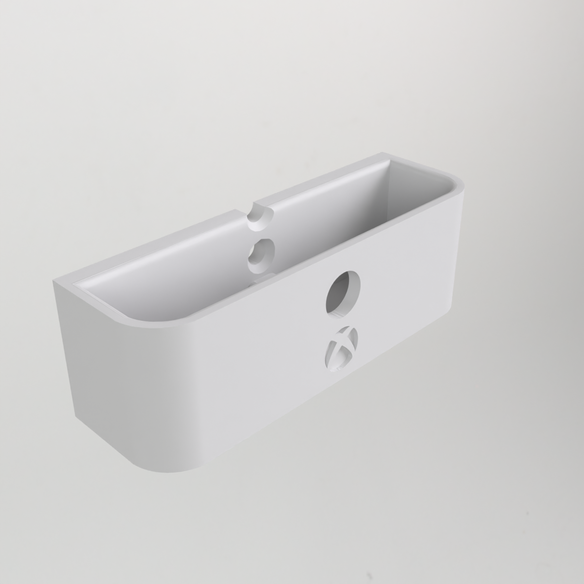Wandhouder voor Xbox 360-accupack – opgeruimde gaming-setup